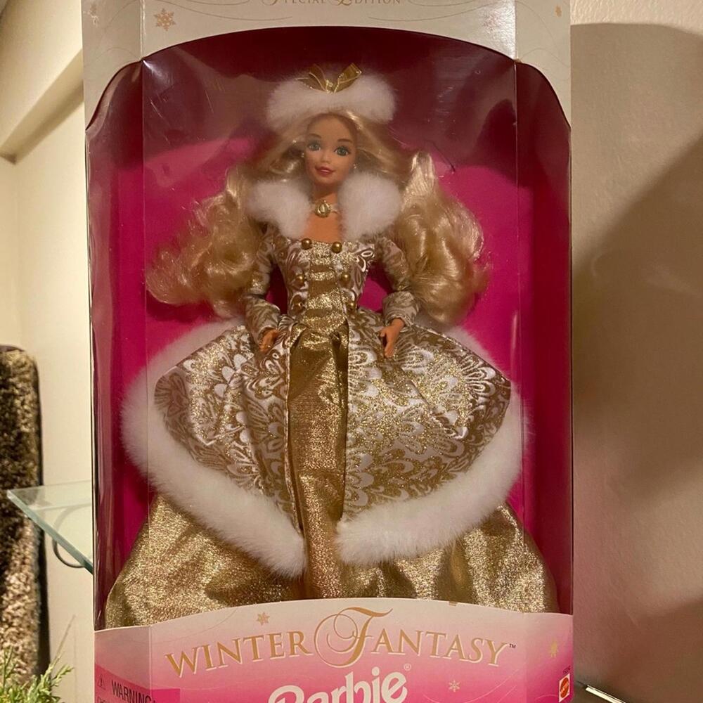 1995 Winter Fantasy Barbie Doll Special Edition